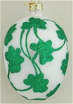 Shamrock Eggs Set of 4